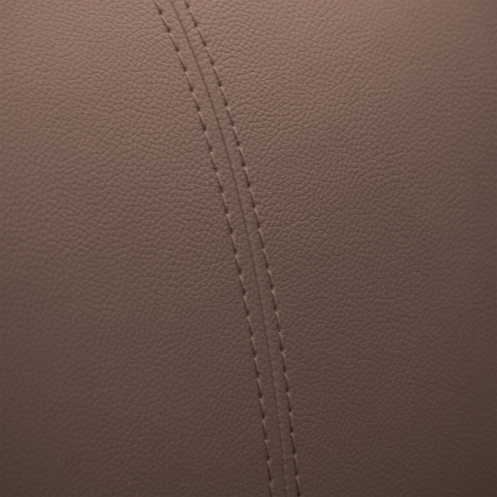 Silla reclinable estática marsella mecedora en sintético chocolate