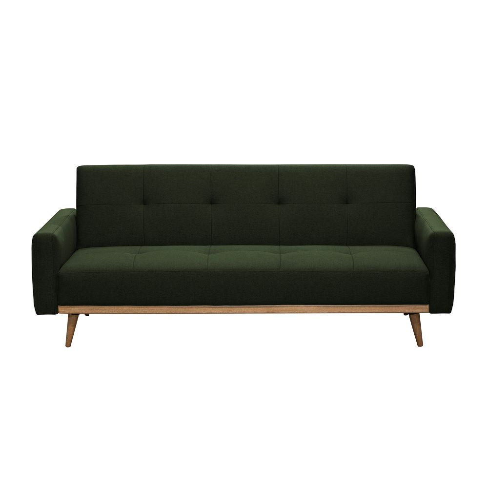 SOFA CAMA MARK MICROFIBRA VERDE OLIVA
