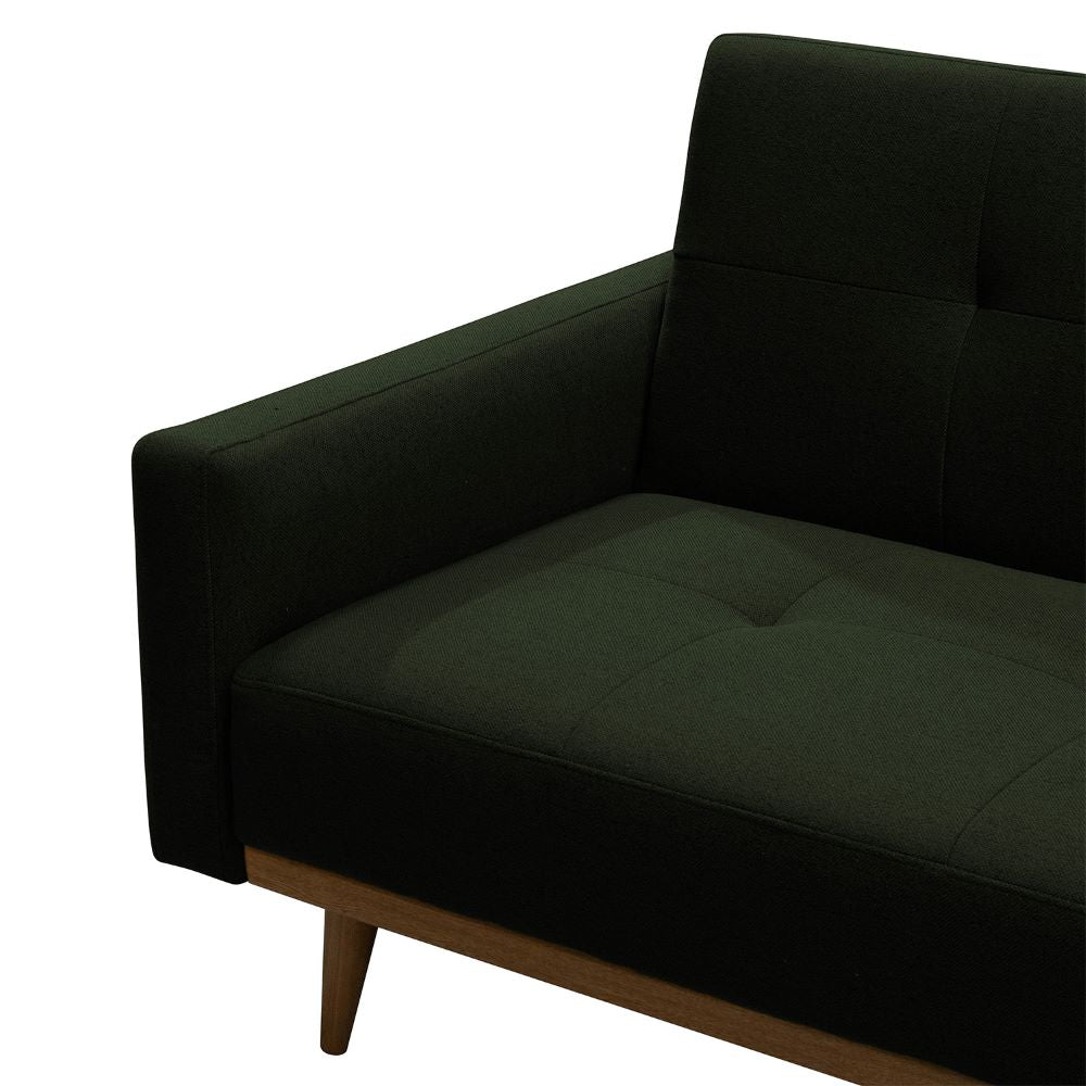 SOFA CAMA MARK MICROFIBRA VERDE OLIVA