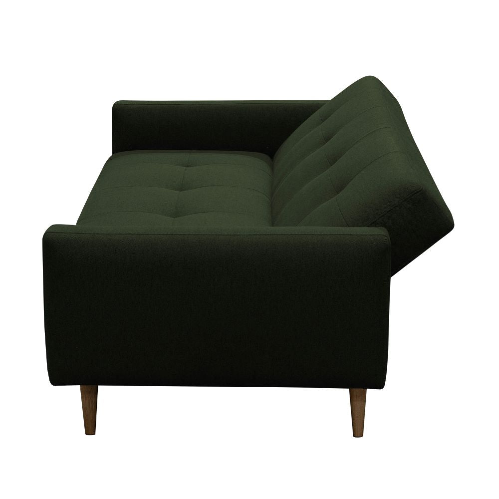 SOFA CAMA MARK MICROFIBRA VERDE OLIVA