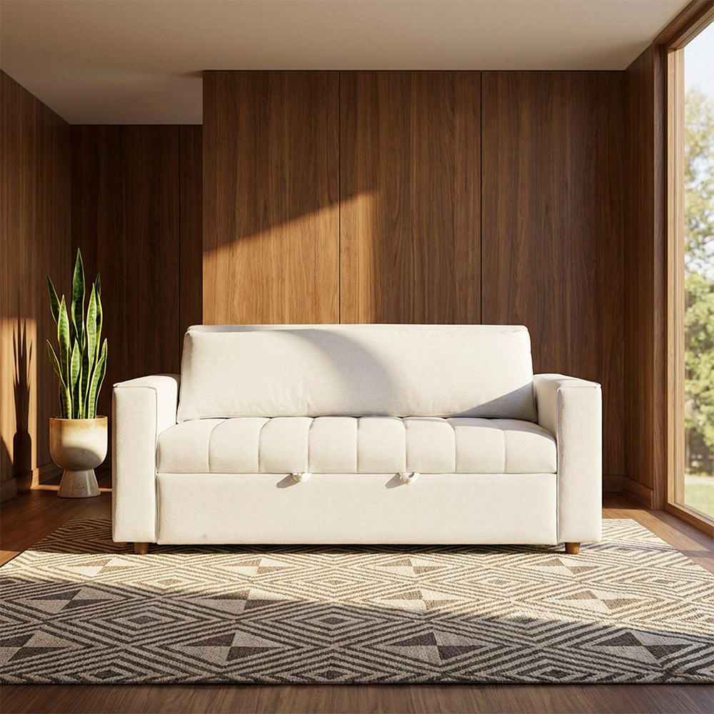 Sofá cama Soren 1.40 microfibra gris