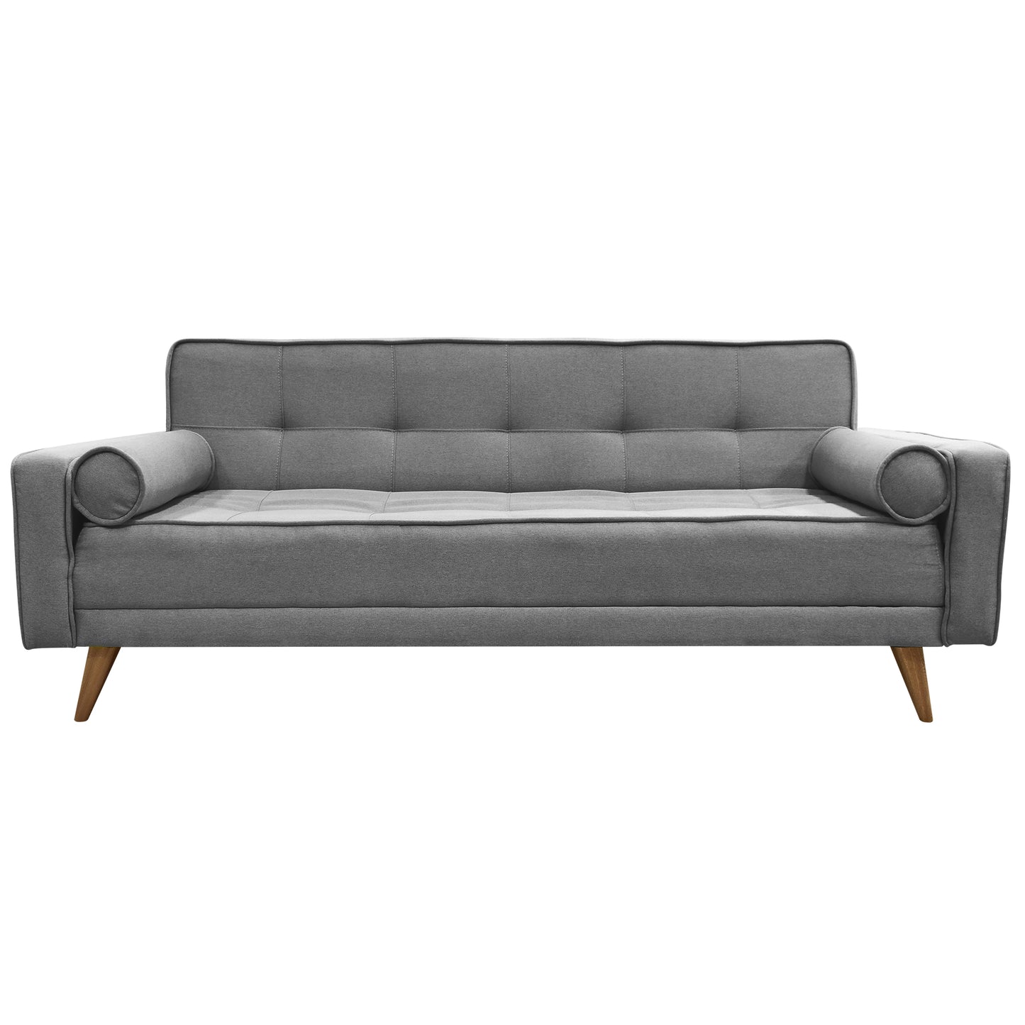 SOFA CAMA JACK MICROFIBRA GRIS CLARO
