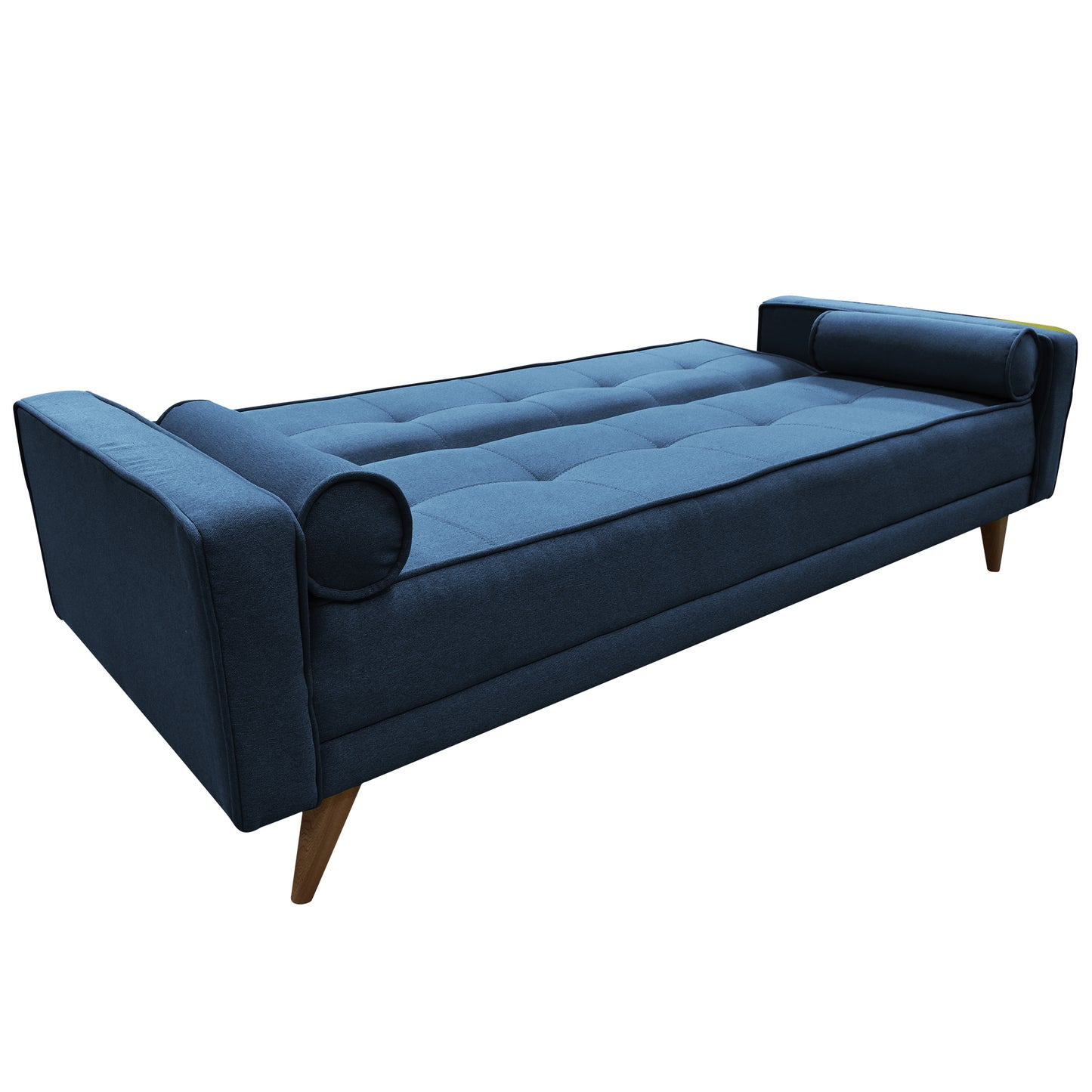 SOFA CAMA JACK MICROFIBRA AZUL