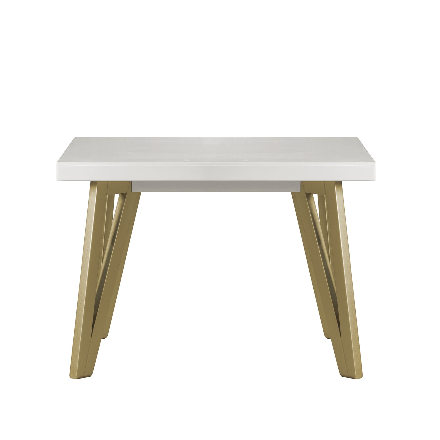 MESA COMEDOR 4 PUESTOS PATRICK PERLA - CHAMPAN