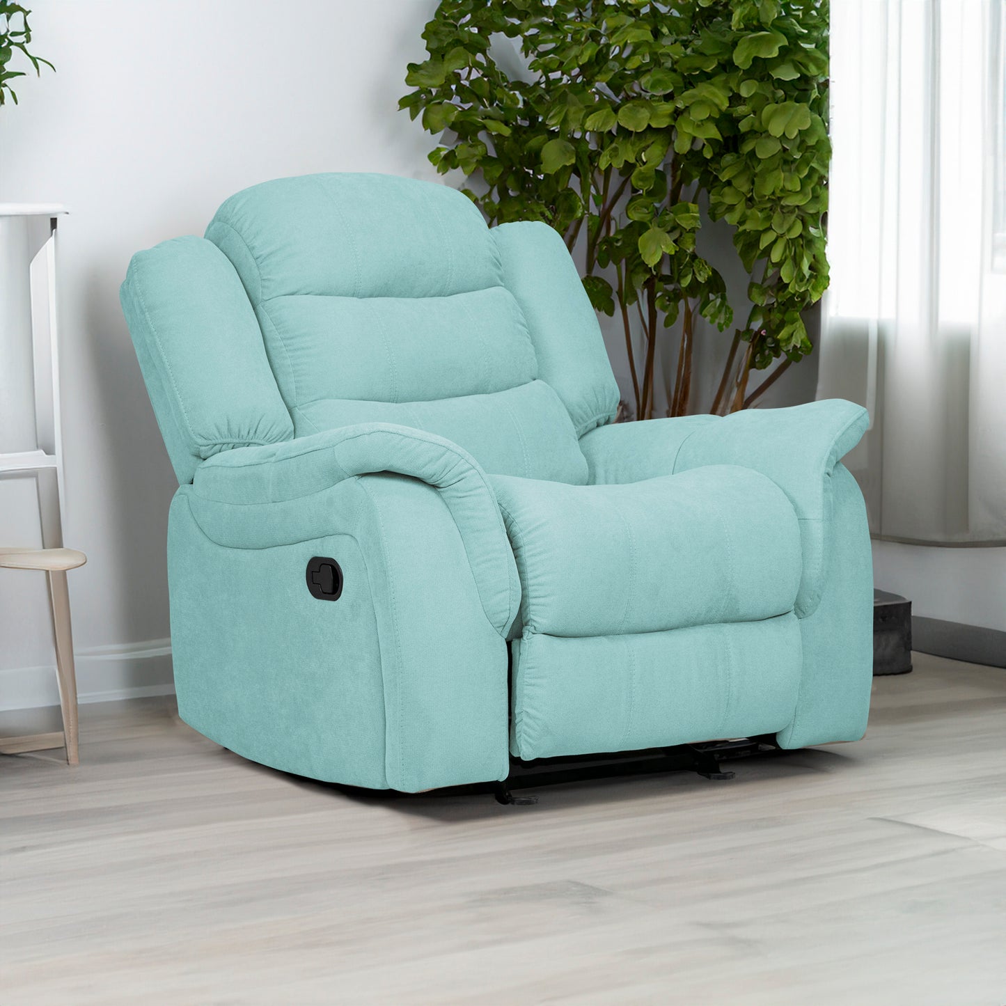 SILLA RECLINABLE TONY ELECTRICA USB SEMI SINTETICO GRIS PLOMO (Copia)