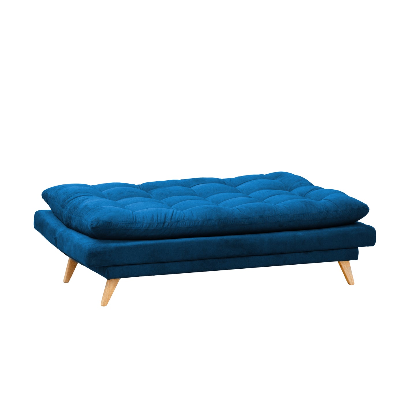 SOFA CAMA NANTES MICROFIBRA AZUL
