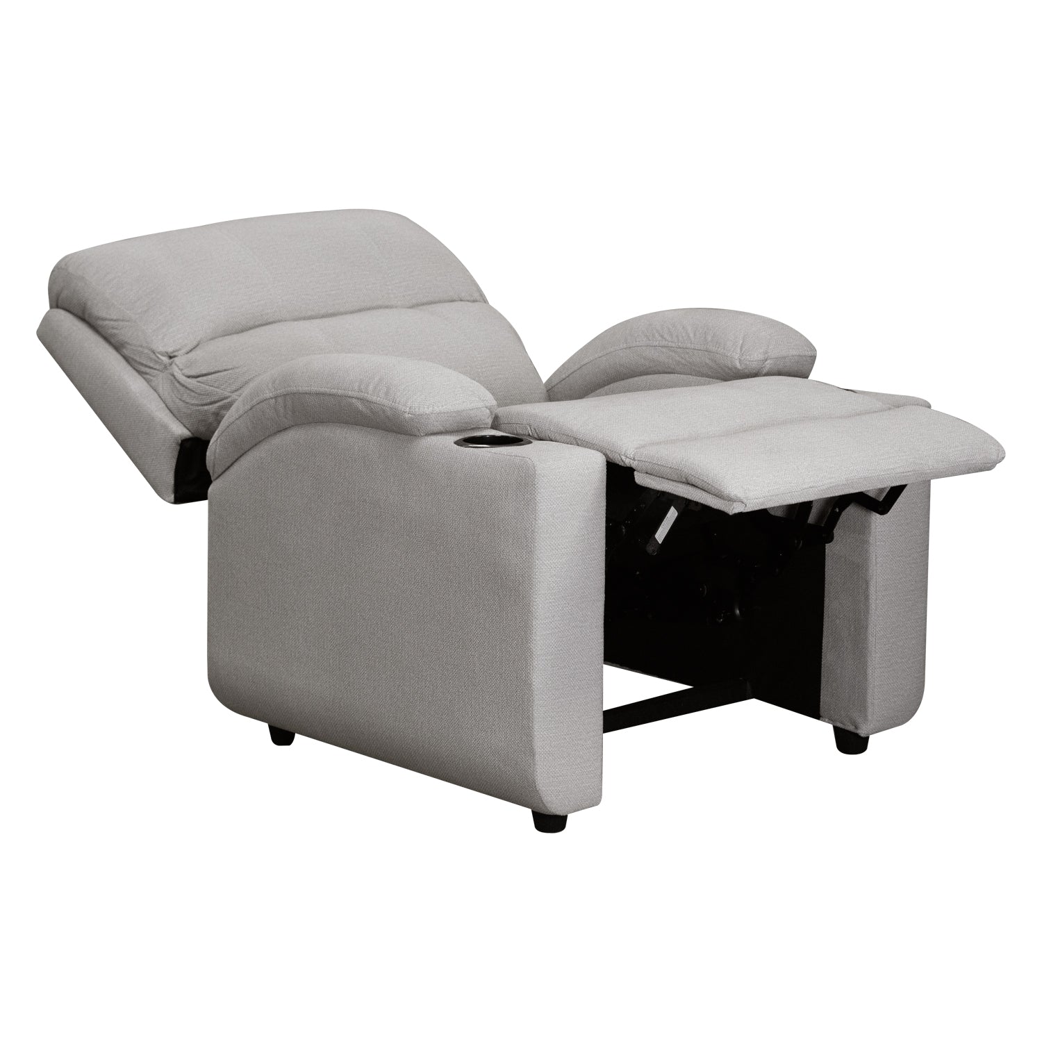 Reclinable Alan Estática microfibra Taupe