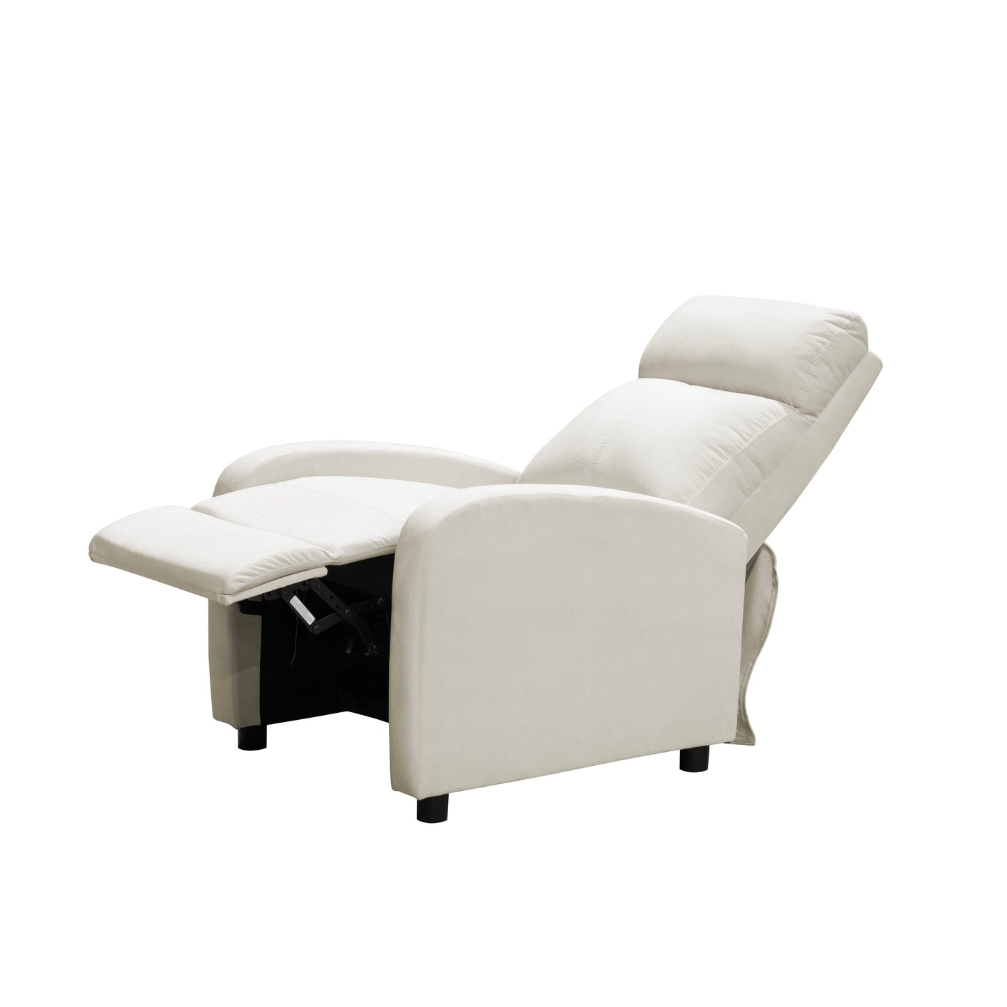 SILLA RECLINABLE DALY ESTATICA MICROFIBRA CRUDO