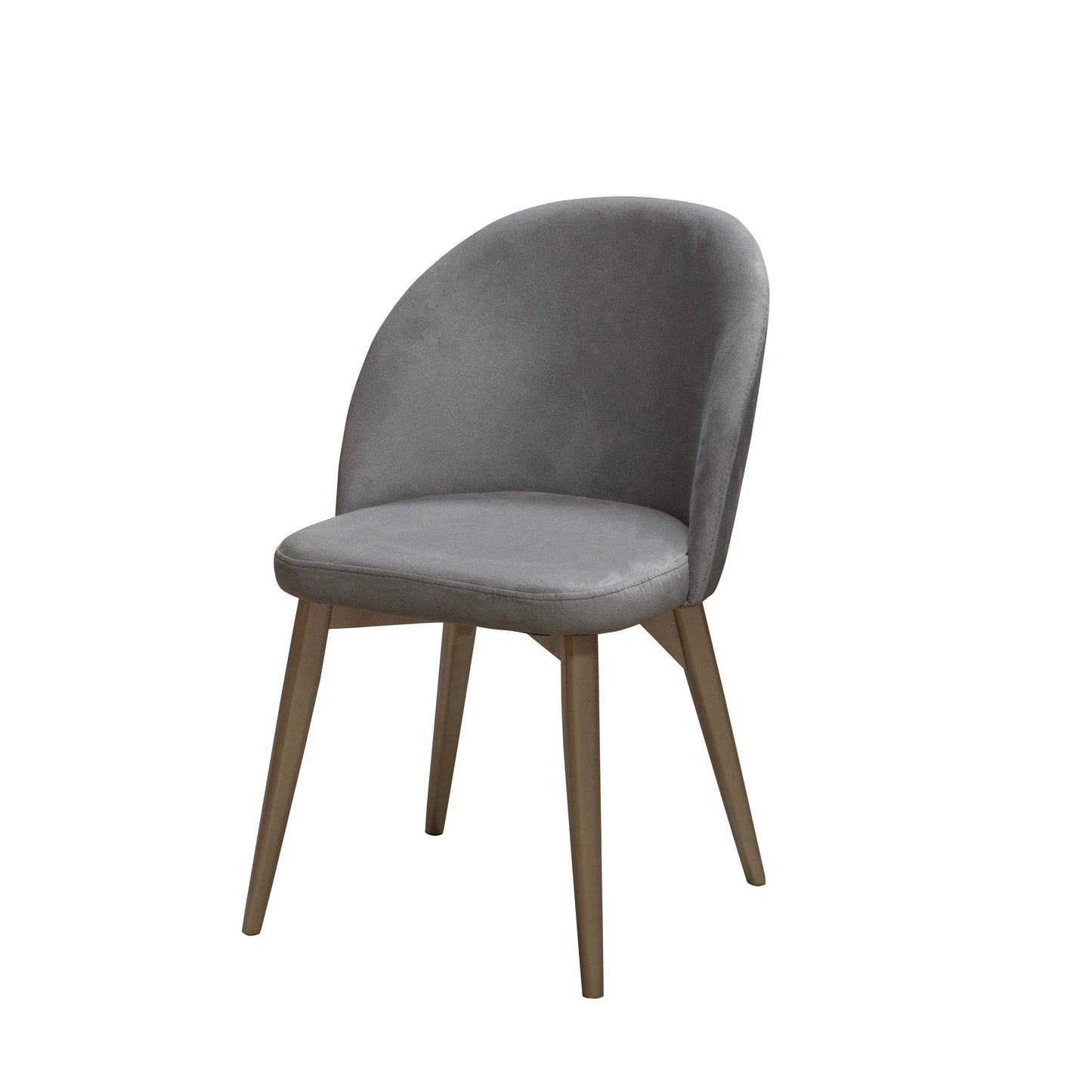 SET X2 SILLA COMEDOR NOVA PATAS CHAMPAÑA IBIZA PLATA