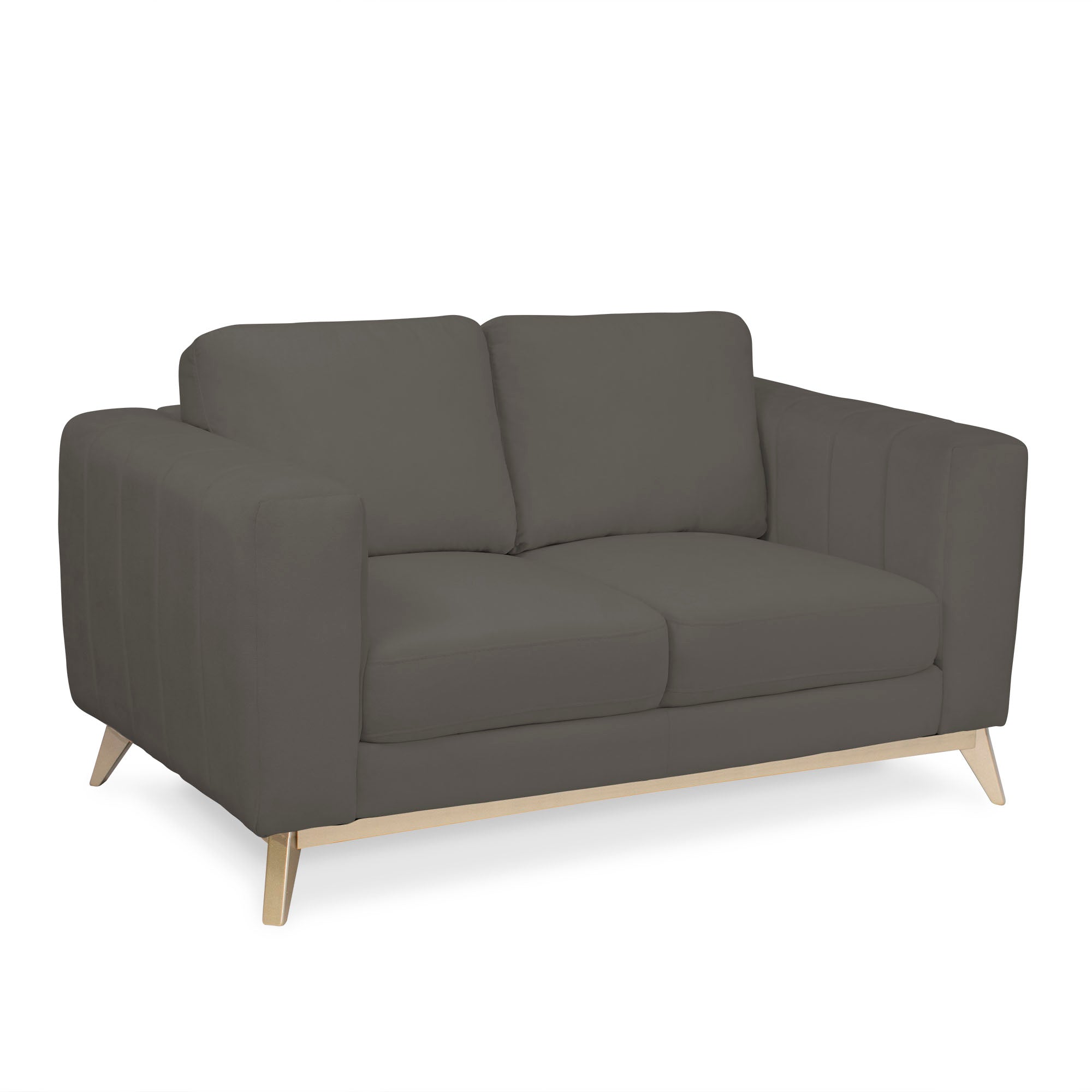 Sofa 2 puestos regina microfibra taupe