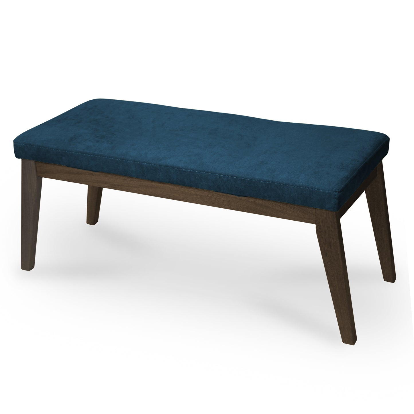 BANCA DE COMEDOR OXFORD NATURAL OSCURO AZUL