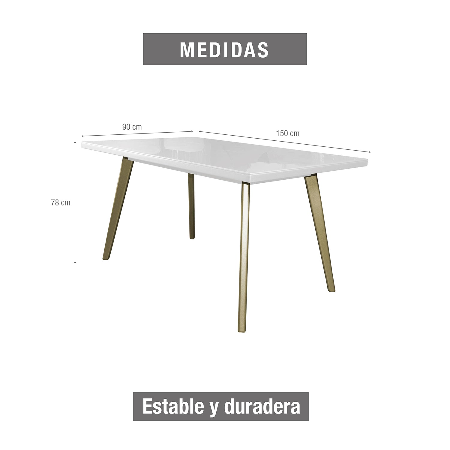 Comedor 6 puestos regina microfibra b perla champaña crudo