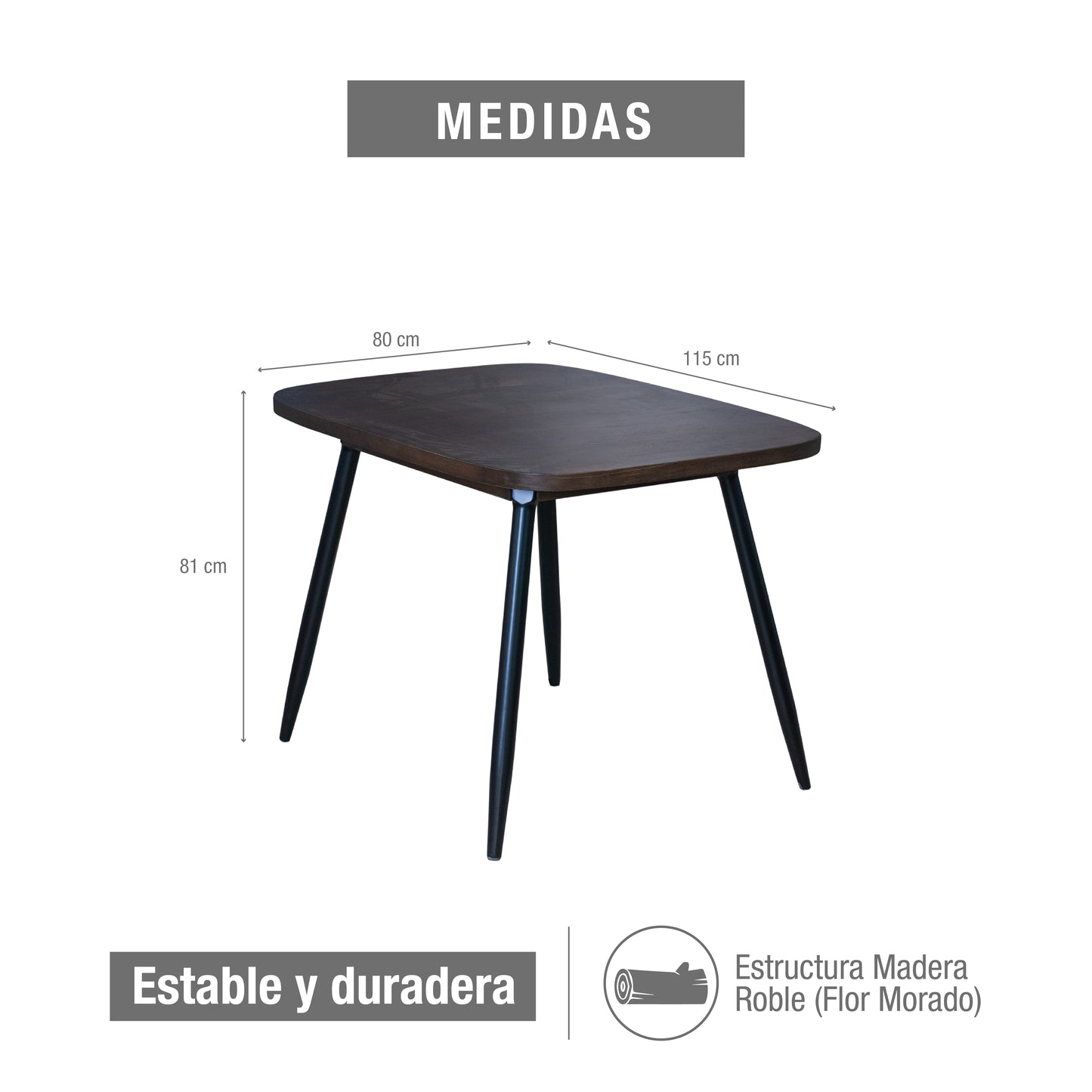 COMEDOR 4 PUESTOS NOVA MICROFIBRA CAMEL