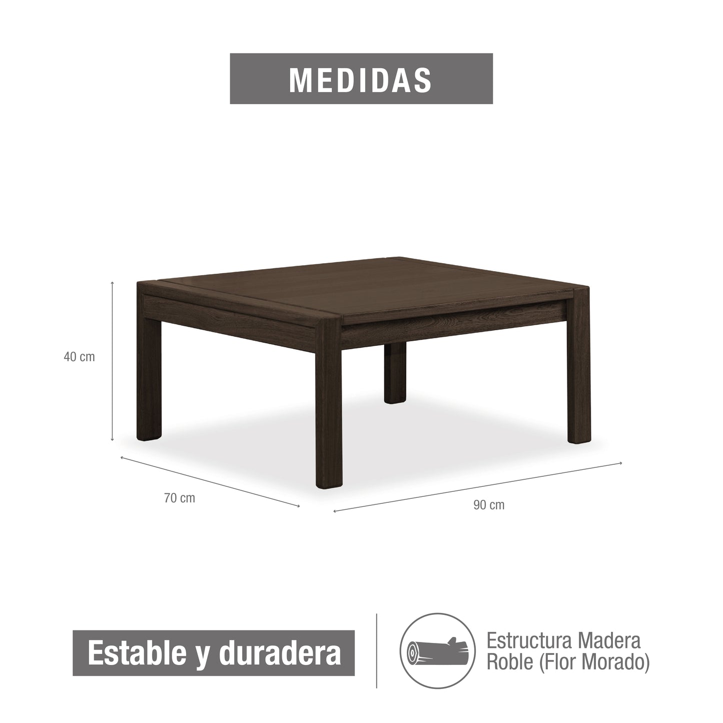 MESA CENTRO OXFORD GRANDE NAT. OSCURO