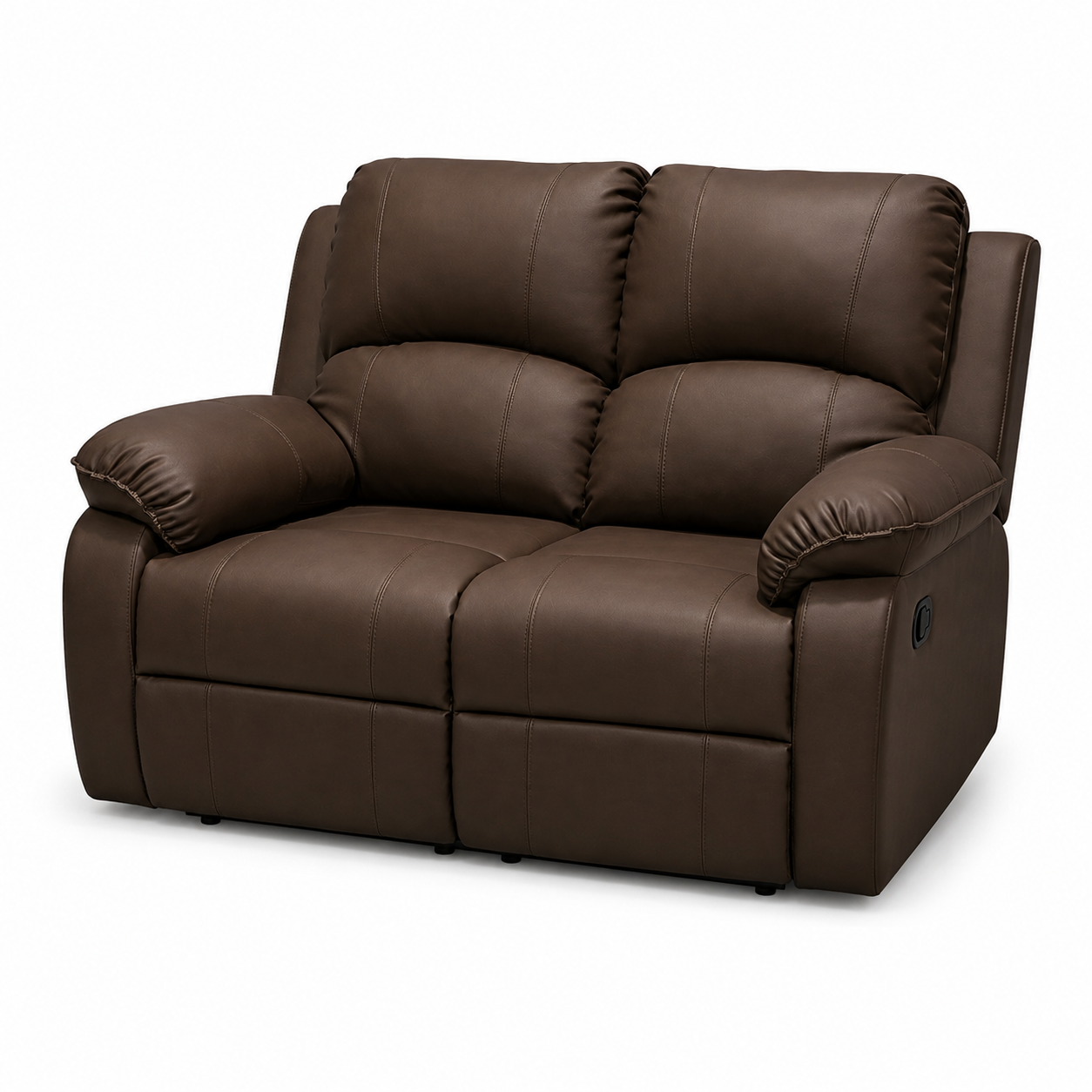 Reclinable Ginebra 2 puestos Sintético Chocolate