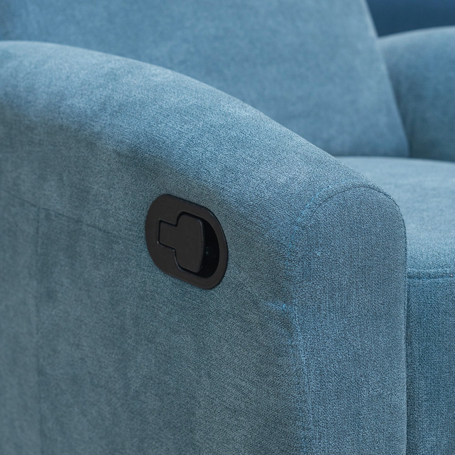 SILLA RECLINABLE ALASKA 1 PTO GIRAT/MECE MICROFIBRA INDIGO