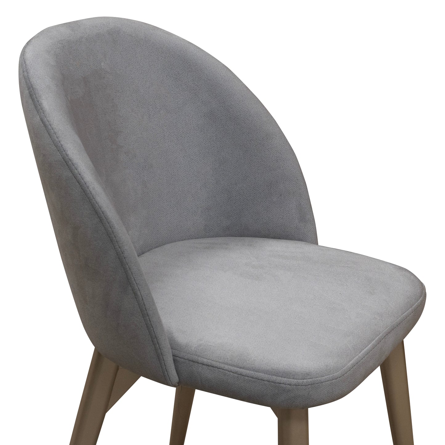 SET X2 SILLA COMEDOR NOVA PATAS CHAMPAÑA IBIZA PLATA
