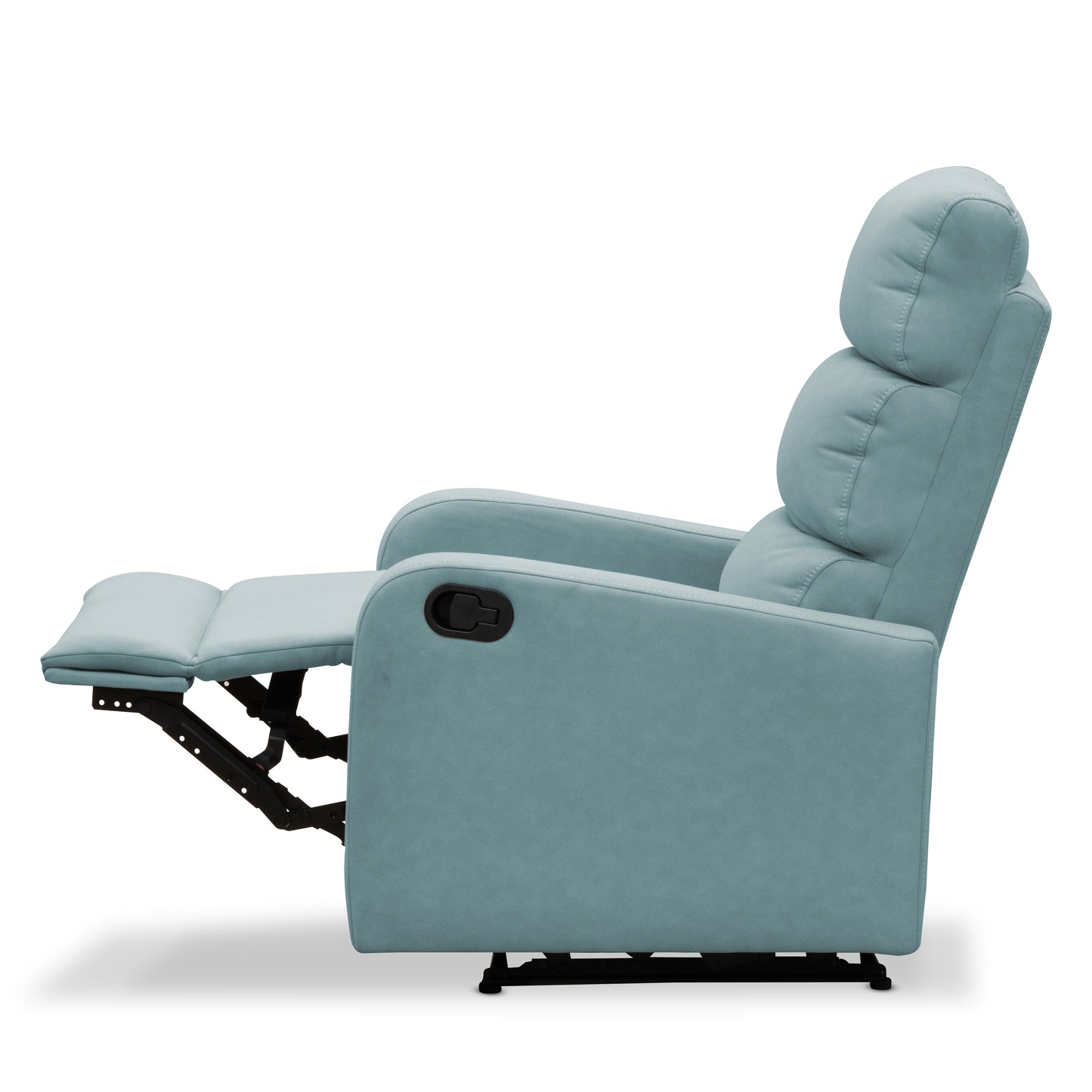 SILLA RECLINABLE ESTÁTICA PEKIN 1 PUESTO TIPO SINTETICO CELESTE