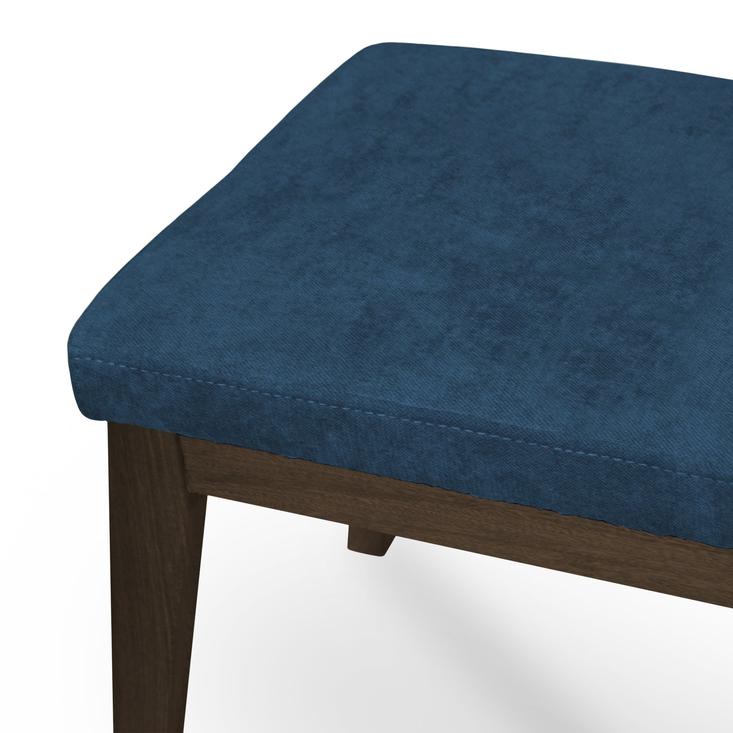 BANCA DE COMEDOR OXFORD NATURAL OSCURO AZUL