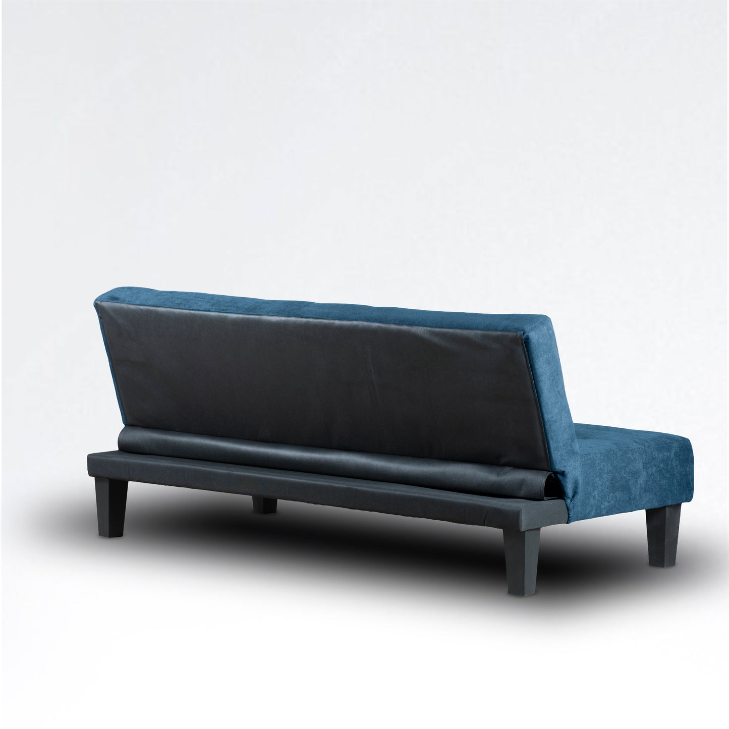 SOFA CAMA ALEK MICROFIBRA AZUL
