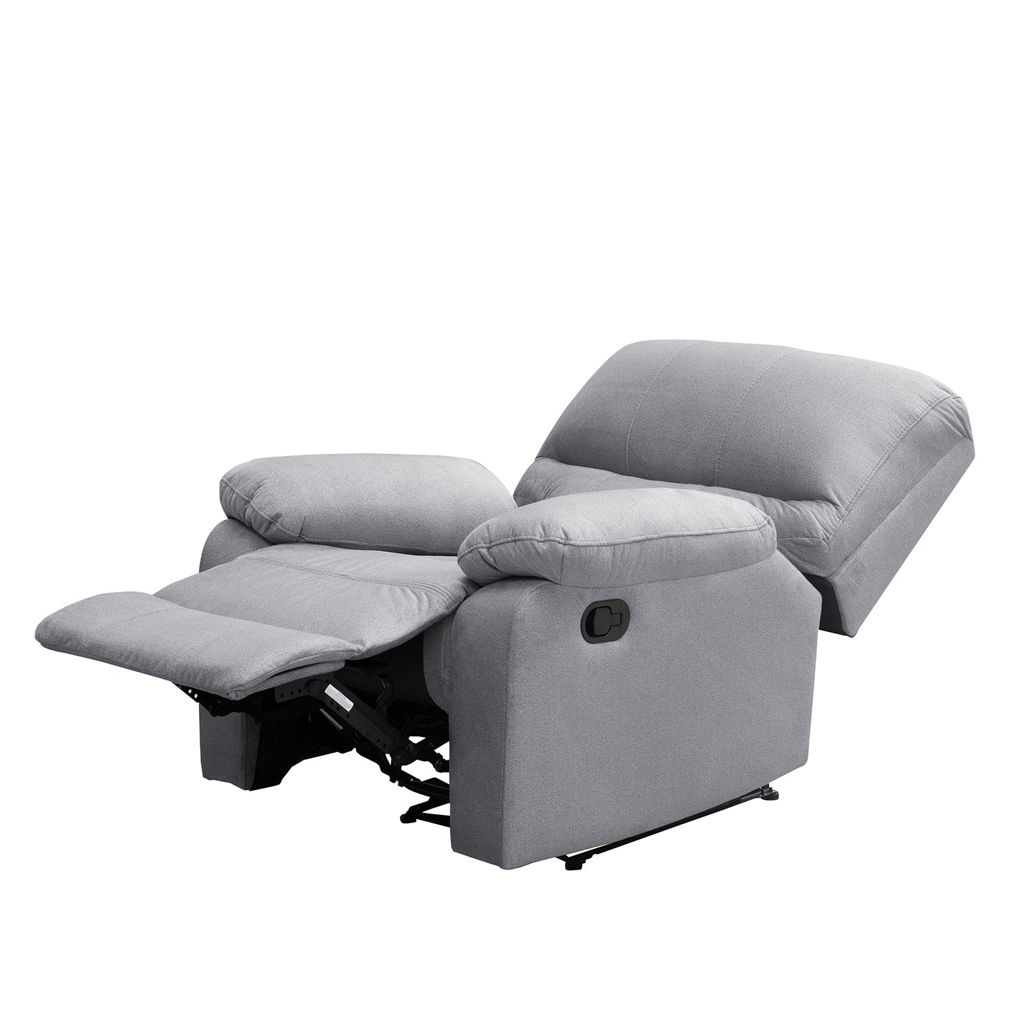 Silla reclinable Gales gris plata
