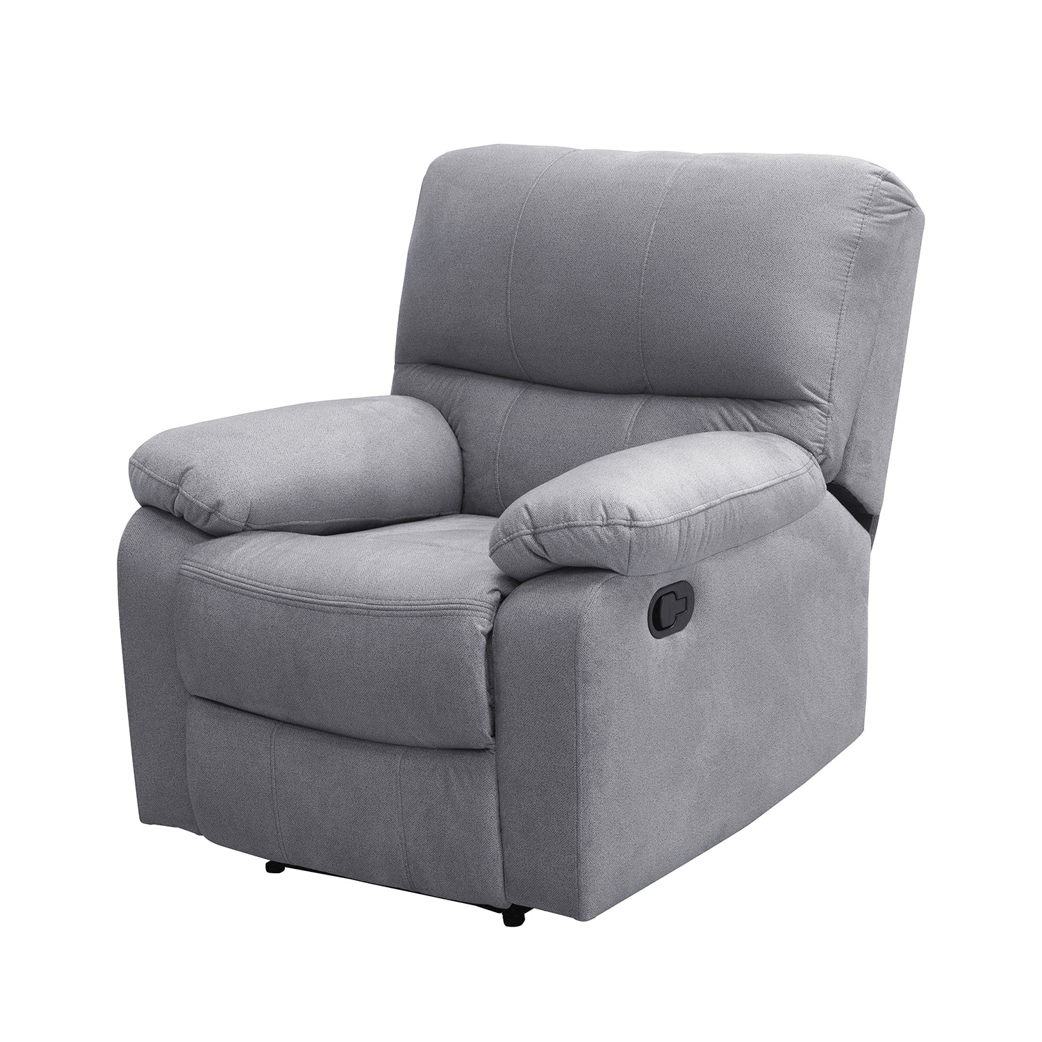 Silla reclinable Gales gris plata