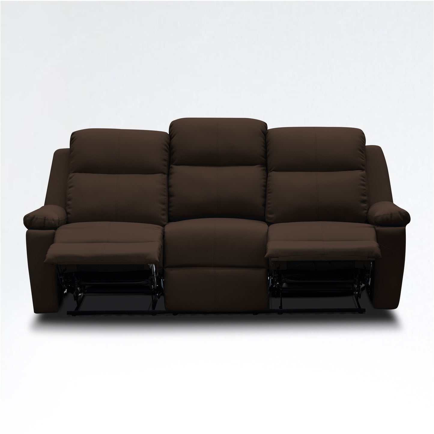 SOFA REC MARSELLA 3 PTOS ESTATICO ROMA CHOCOLATE