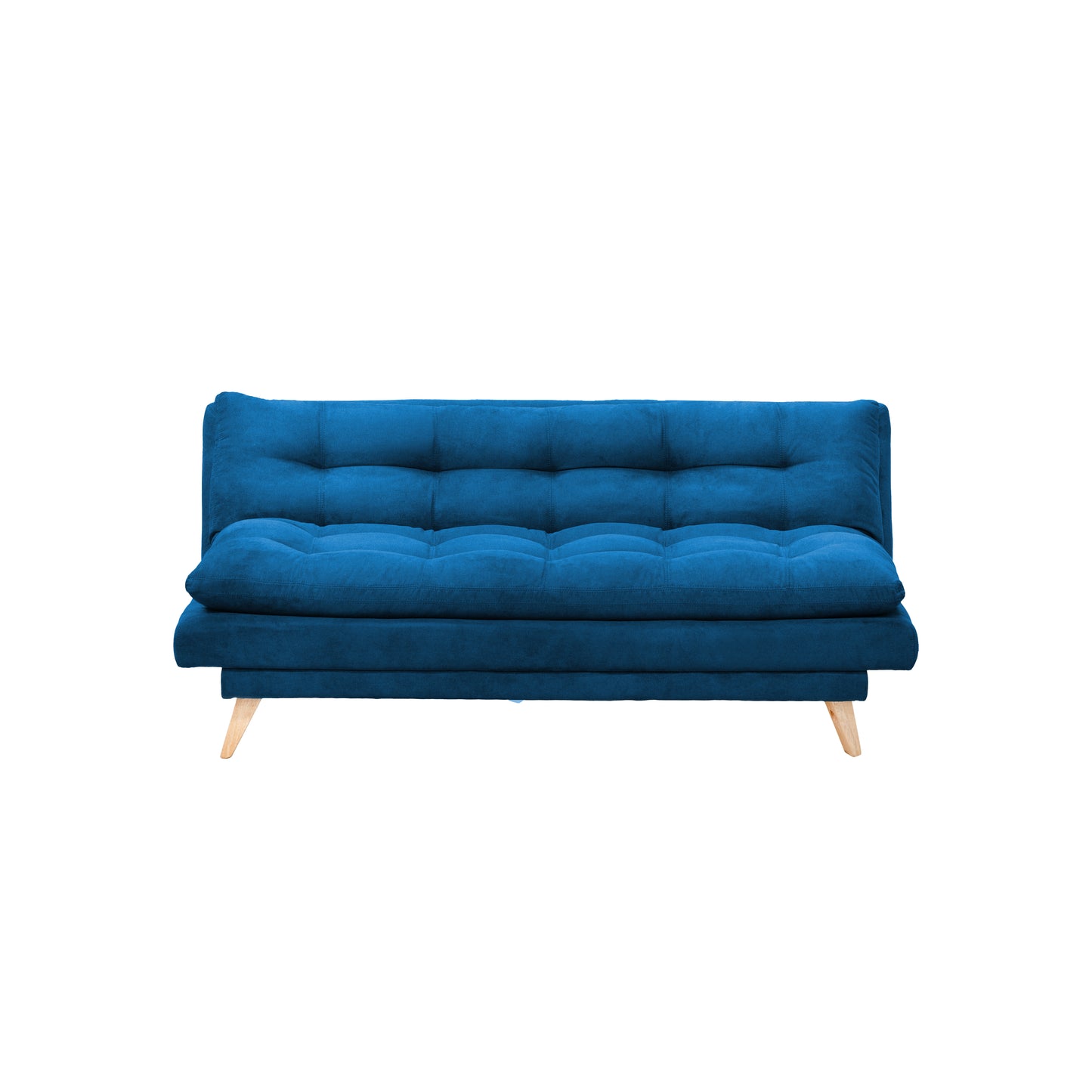SOFA CAMA NANTES MICROFIBRA AZUL