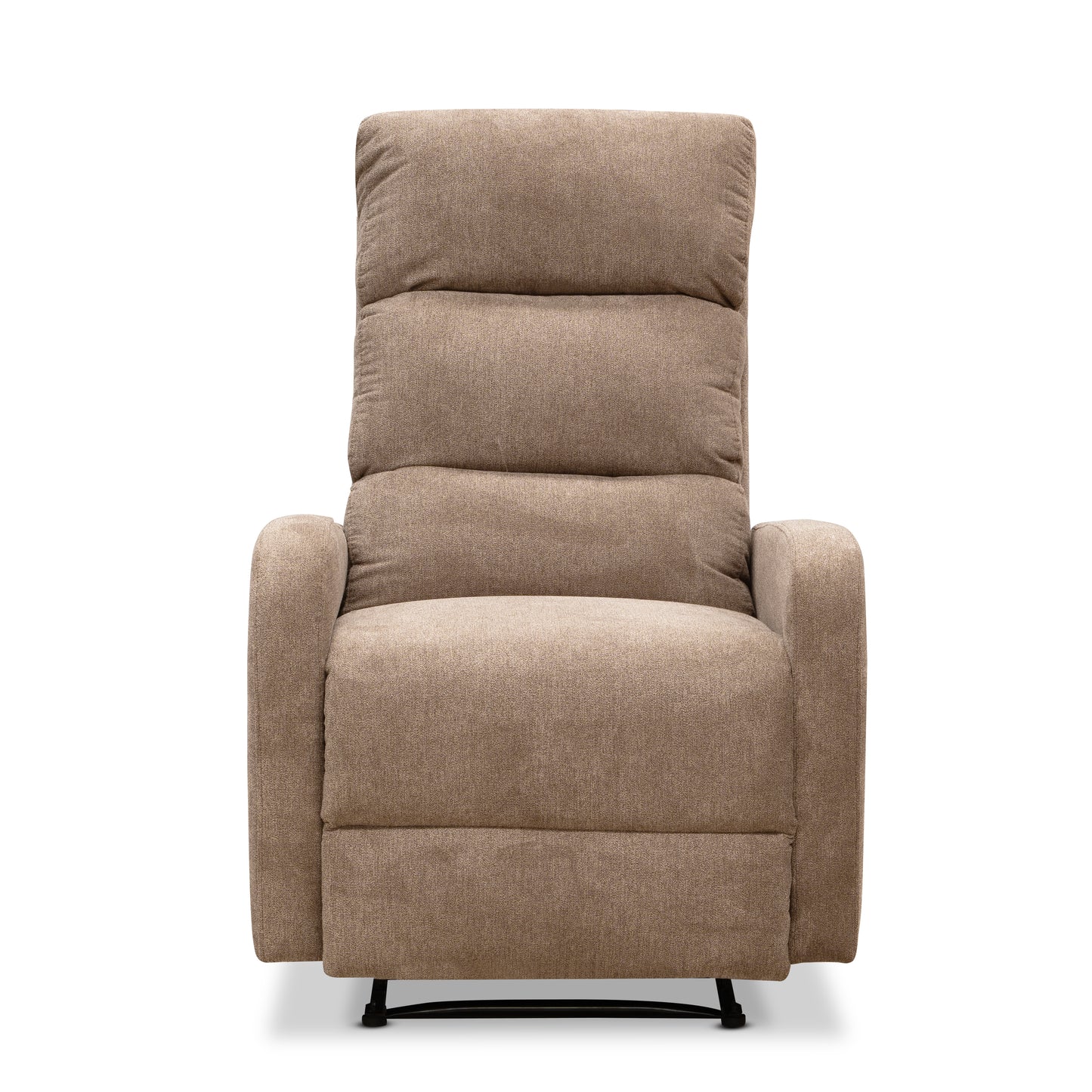 SILLA RECLINABLE ESTÁTICA PEKIN 1 PUESTO MICROFIBRA TAUPE