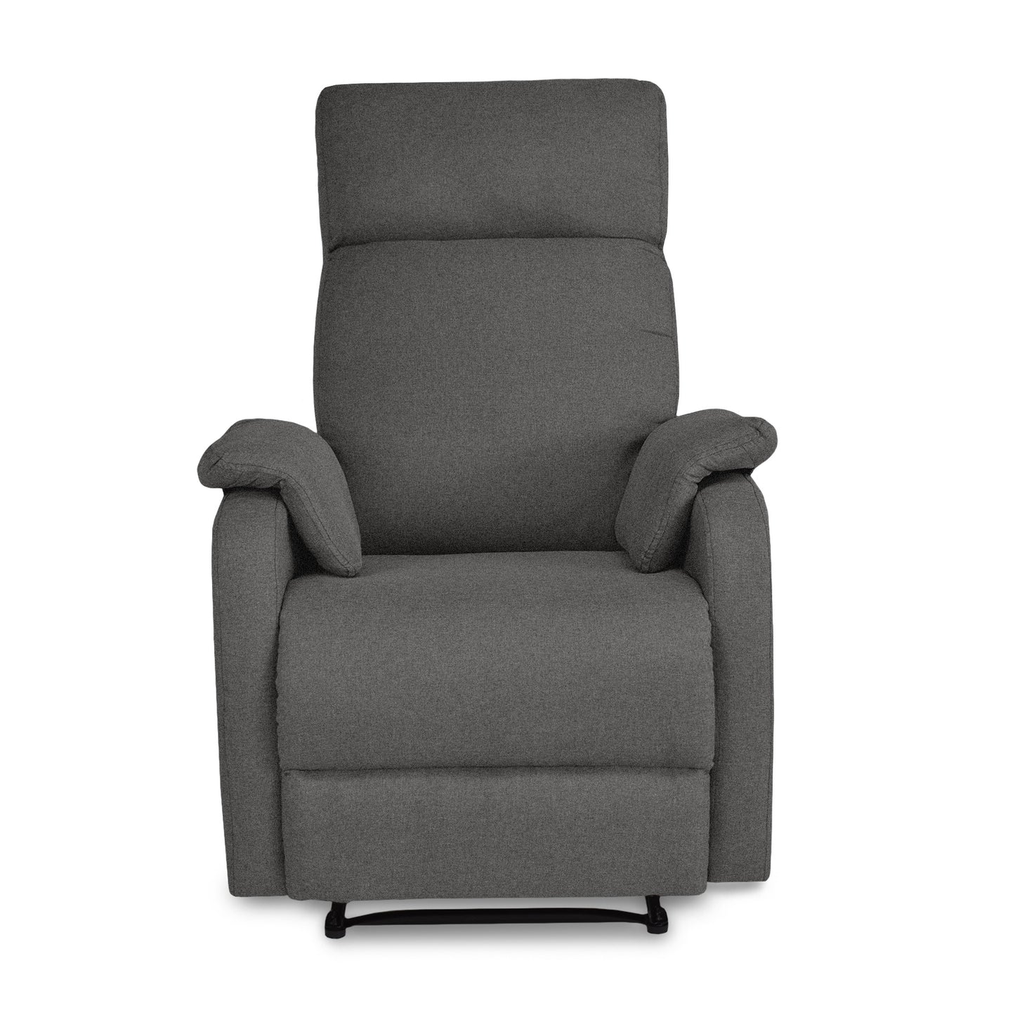 SILLA RECLINABLE VELVET MICROFIBRA GRIS