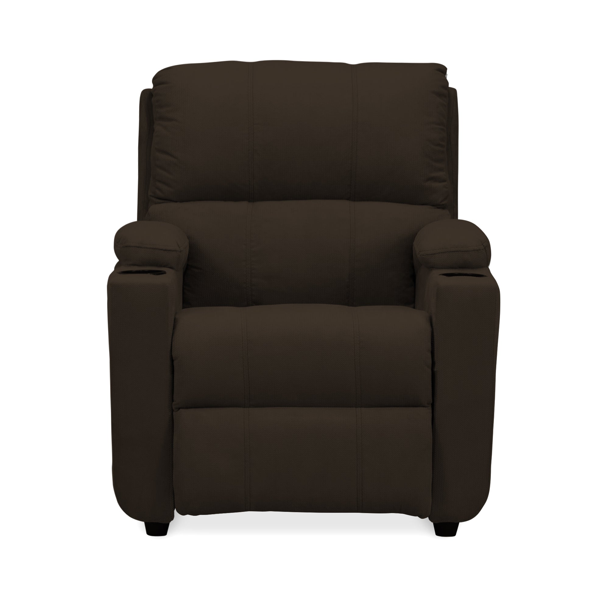 Silla reclinable alan 1 puesto microfibra chocolate