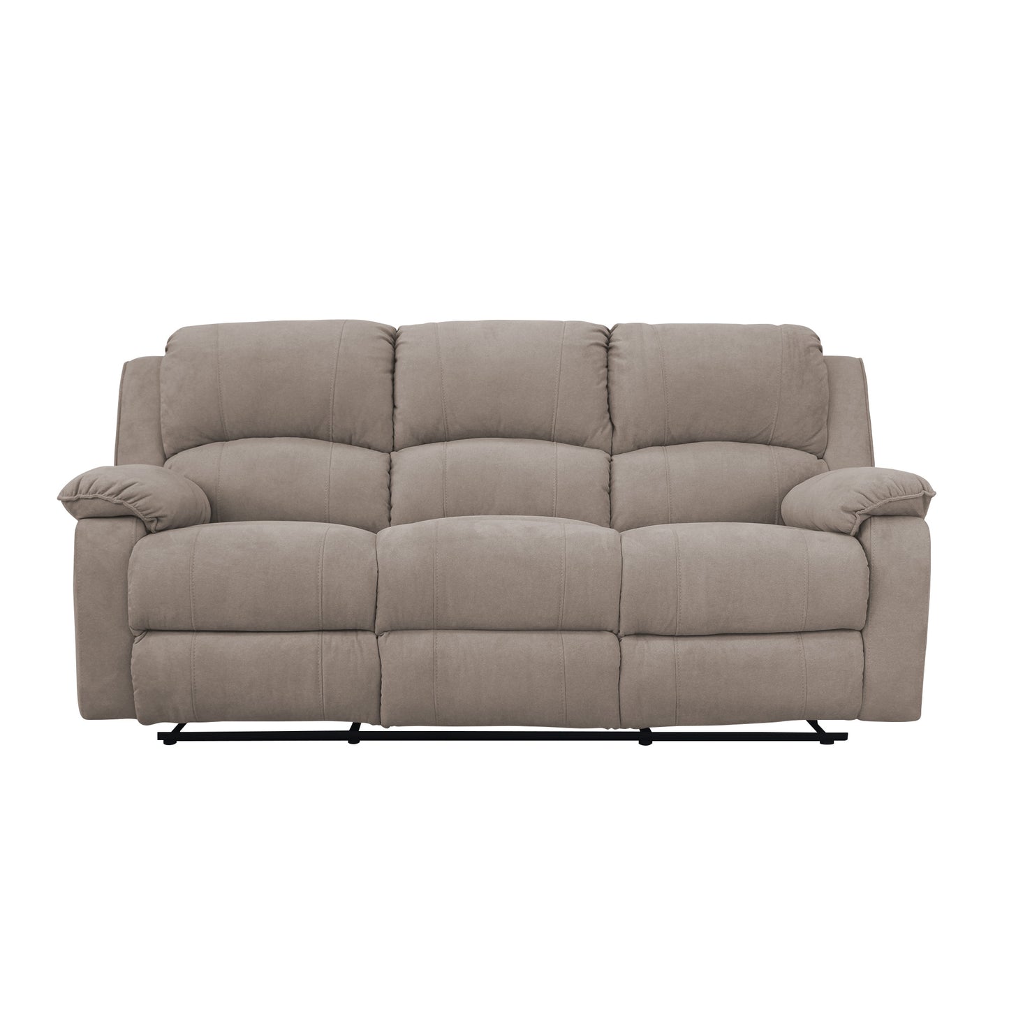 SOFA REC BRUK 3 PTOS ESTATICO USB MICROFIBRA CAMEL