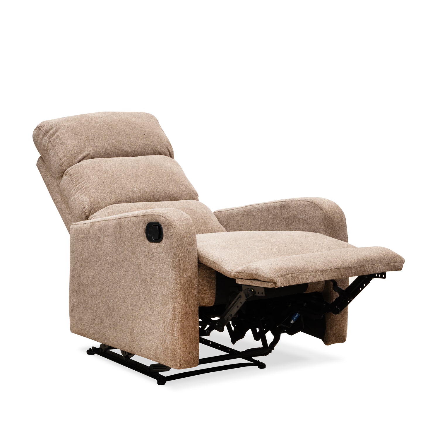 SILLA RECLINABLE ESTÁTICA PEKIN 1 PUESTO MICROFIBRA TAUPE