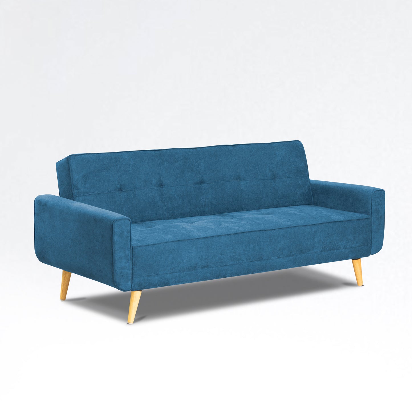 SOFA CAMA DEBBY MICROFIBRA AZUL