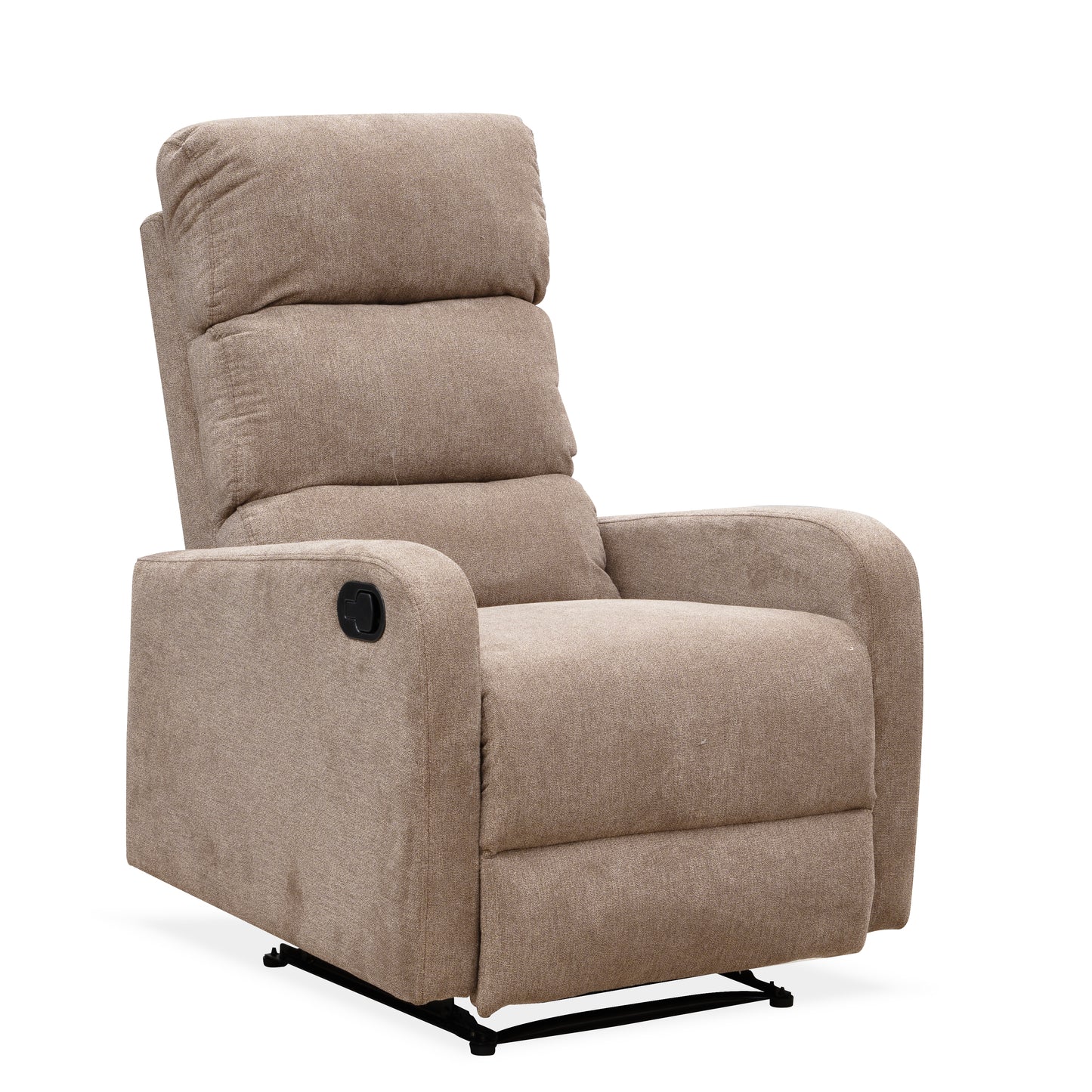 SILLA RECLINABLE ESTÁTICA PEKIN 1 PUESTO MICROFIBRA TAUPE