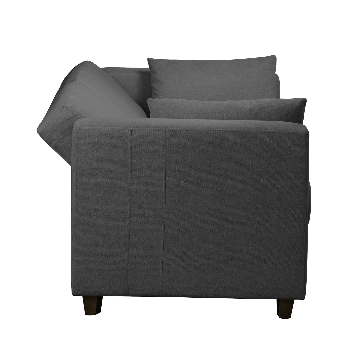 SOFA CAMA HUNTER MICROFIBRA GRIS PLOMO
