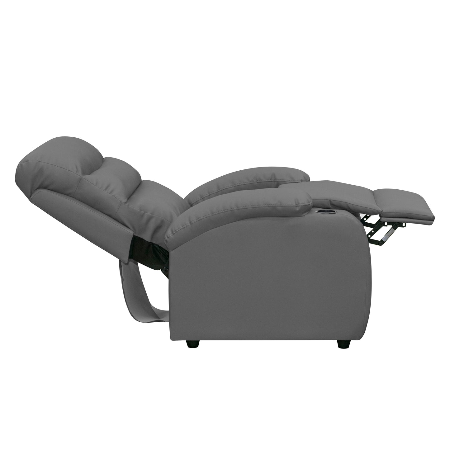 SILLA RECLINABLE TREVI 1 PUESTO SINTETICO GRIS