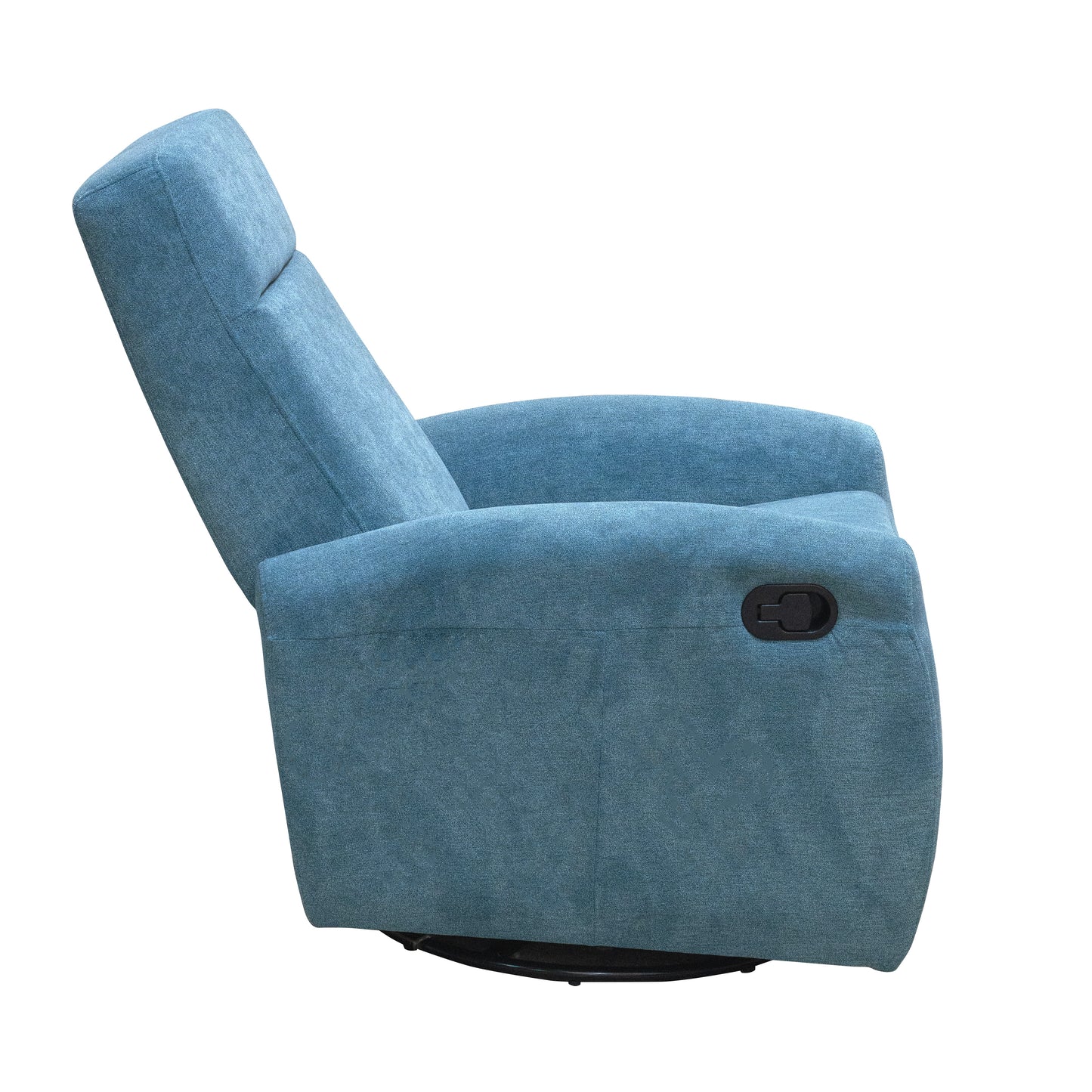 SILLA RECLINABLE ALASKA 1 PTO GIRAT/MECE MICROFIBRA INDIGO