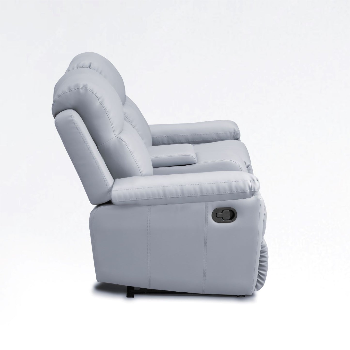 SOFÁ RECLINABLE CON CONSOLA MARSELLA 2 PUESTOS