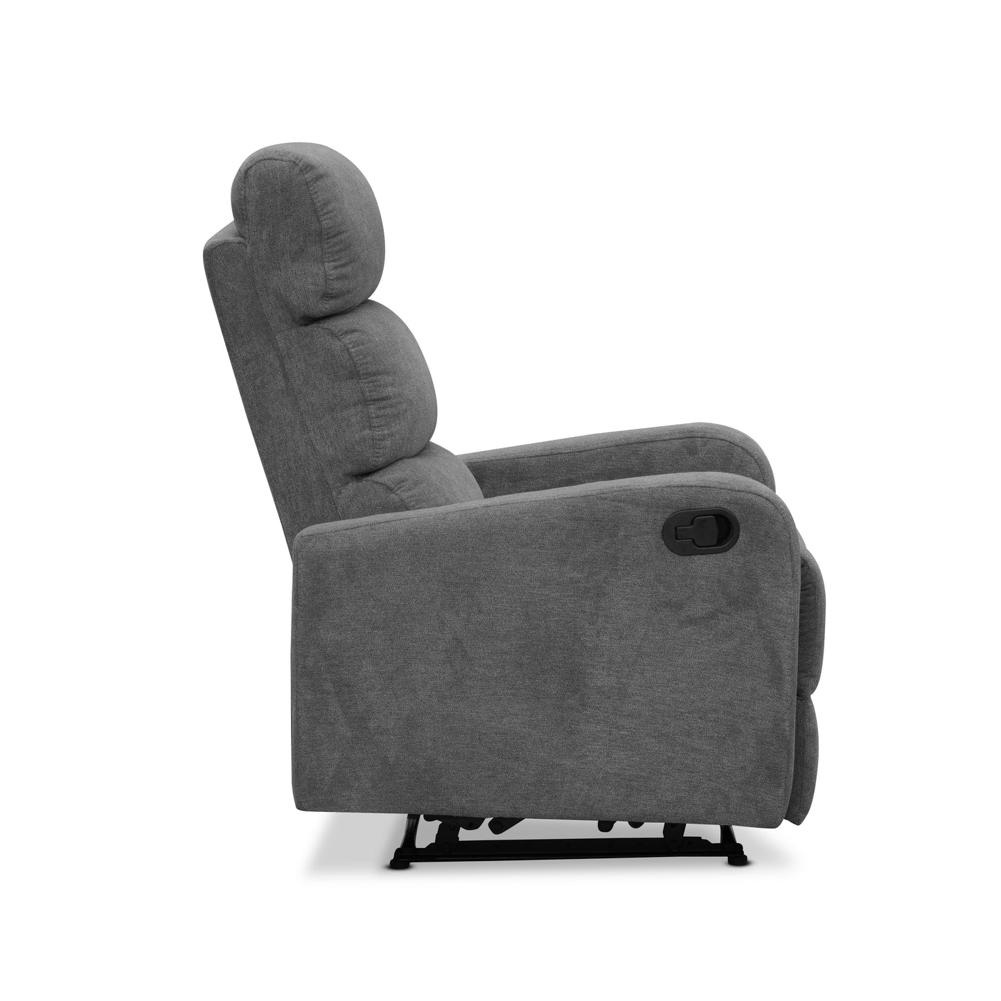 SILLA RECLINABLE ESTÁTICA PEKIN 1 PUESTO MICROFIBRA NAKANO