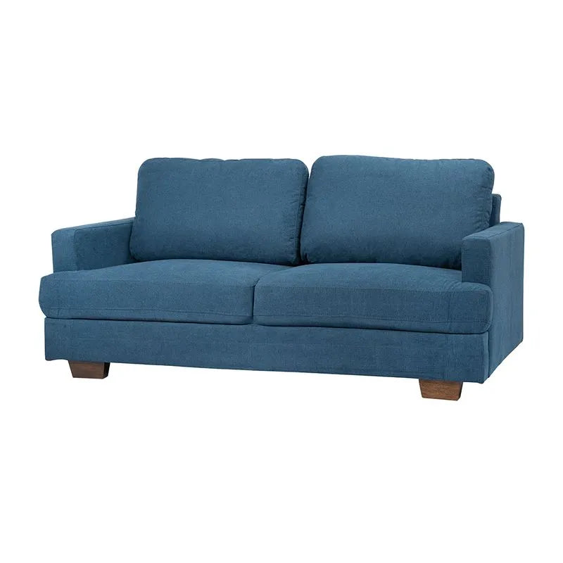 SOFA MADISON 3 PTOS MICROFIBRA AZUL