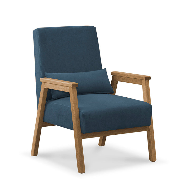 POLTRONA MILAN TELA AZUL