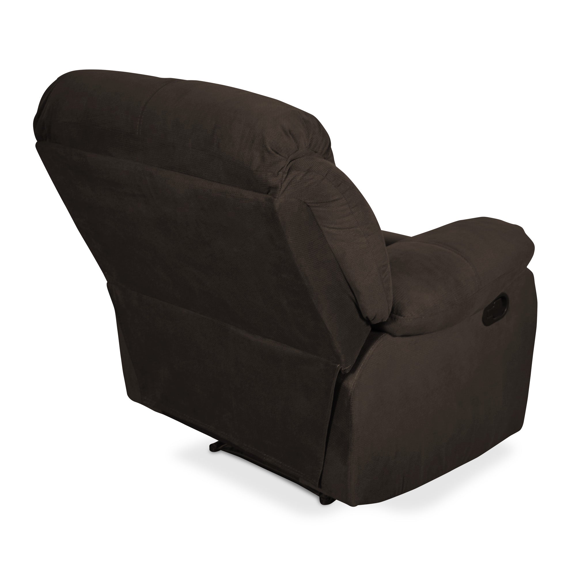 Silla reclinable ohio estatica microfibra chocolate
