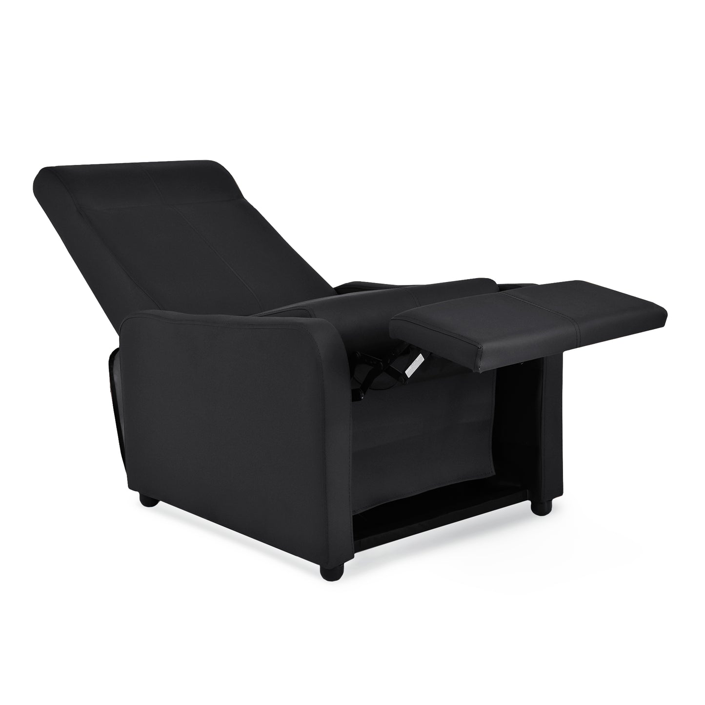 SILLA RECLINABLE PRAXIS SINTETICO NEGRO