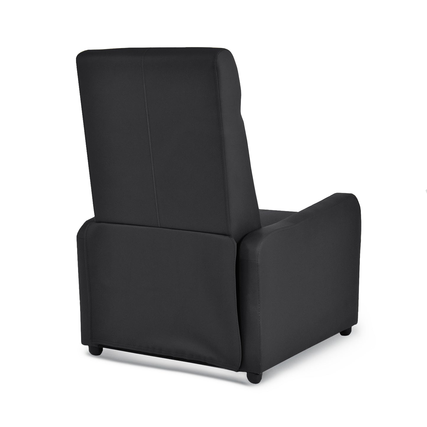 SILLA RECLINABLE PRAXIS SINTETICO NEGRO