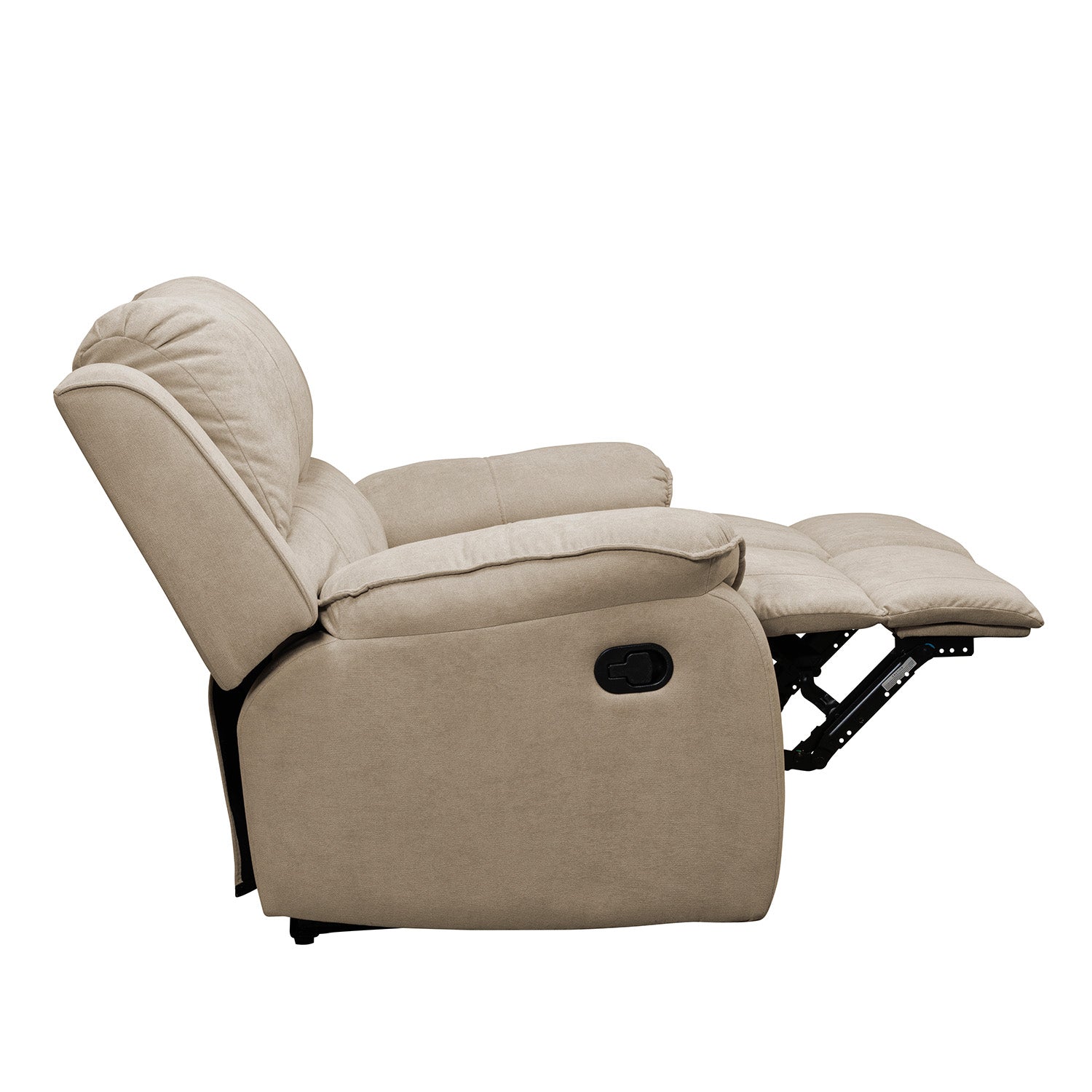 Sofa reclinable tokio 2p microfibra camel