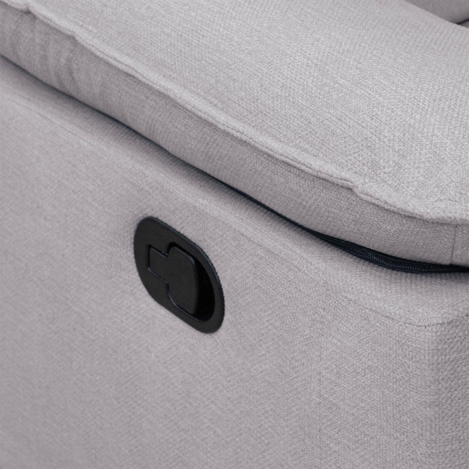 Silla Reclinable Alexa Microfibra Taupe