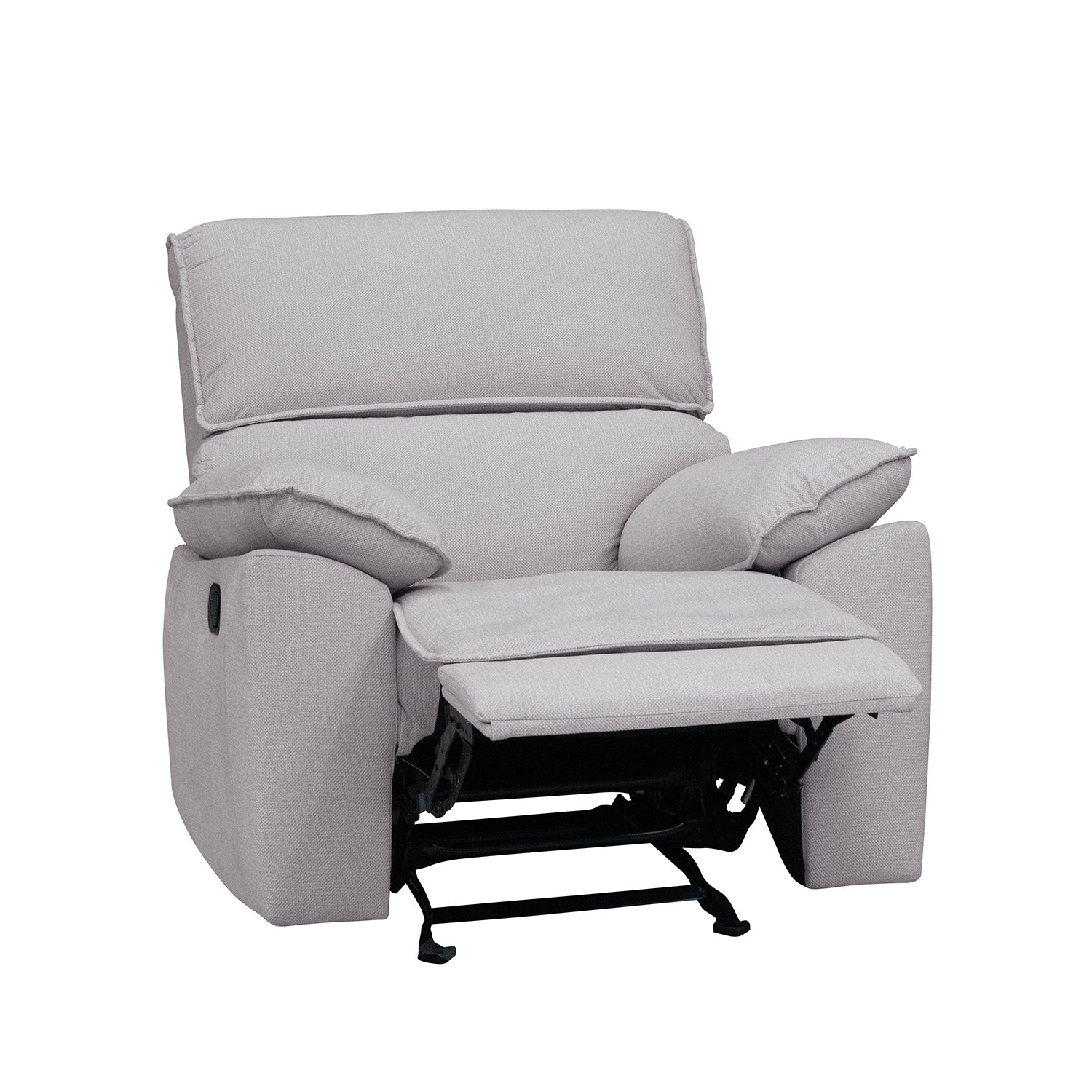 Silla Reclinable Alexa Microfibra Taupe