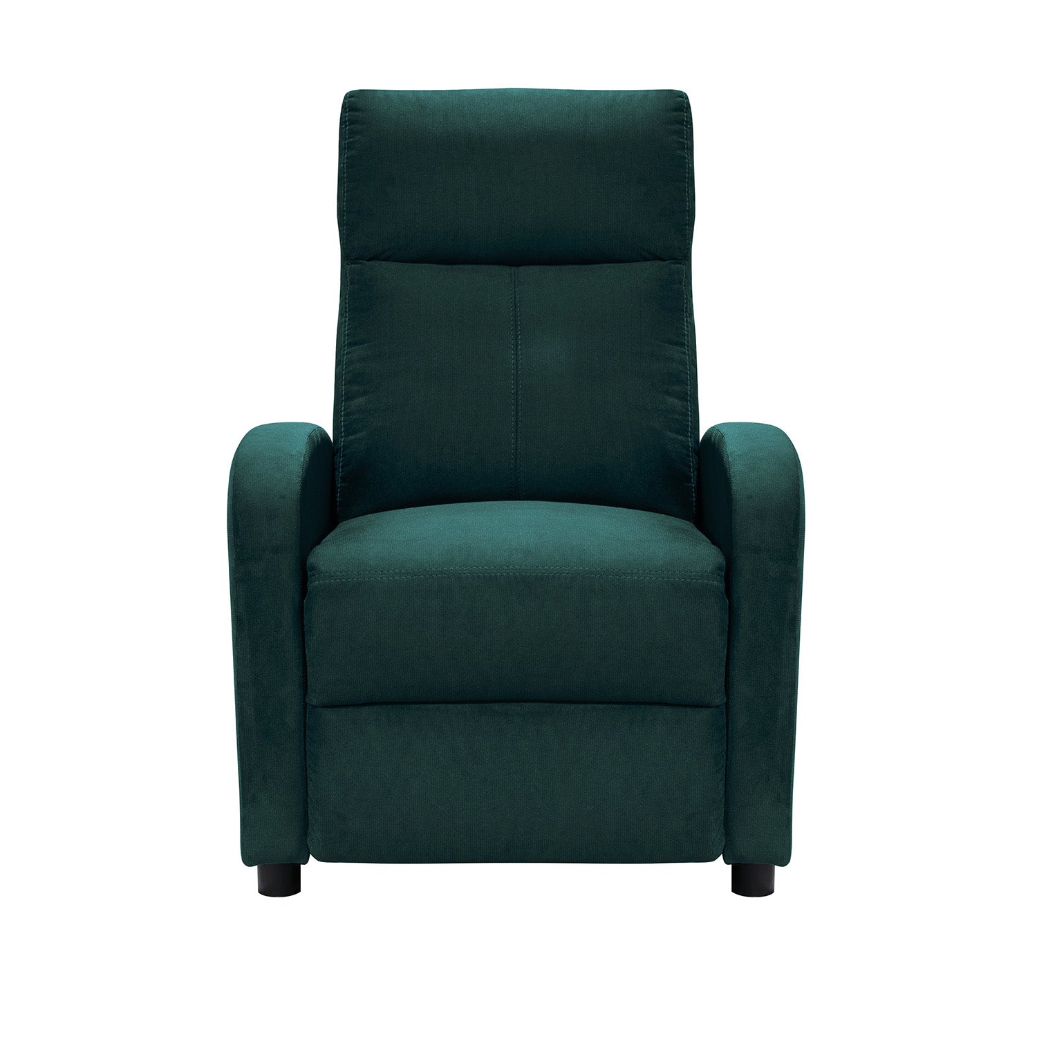 Silla reclinable daly estatica microfibra esmeralda