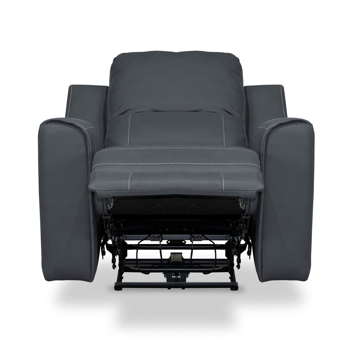 SILLA RECLINABLE ELECTRICA DUKE 1 PUESTO GRAFITO NOBUK